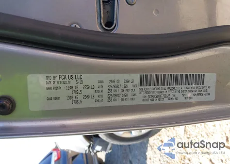 2019 Dodge Journey Se z USA, uszkodzony, nr VIN 3C4PDCBB0KT798122